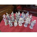 Collection of porcelain figurines