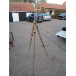 A Windsor and Newton vintage easel