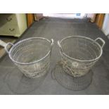 2 wire egg baskets