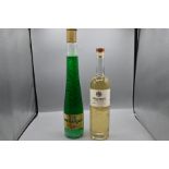 2 bottles to include 1 bottle of Menta Glaciale cristal liqore 40' 1 bottle of Alpine Preserve