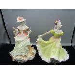 Royal Doulton ladies- Ninette and Flowers of Love Rose