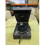 Crescendo Decca portable gramophone