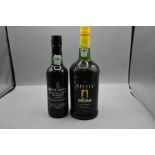 Two bottles of port to include Rochas Special tawny reserve port 37.5cl and Apitiv sandman white