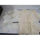 Victorian childs tops and a silk bed jacket