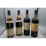 Four bottles of red wine to include two bottles of 1985 Barbera d'asti Annata and two bottles of