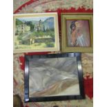 3 oil paintings
