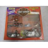 Matchbox Harley Davidson boxed set