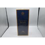 Boxed bottle of Johnnie Walker Blue Label Scotch Whisky 43% vol 75cl