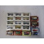 19 Die-cast vehicles, mostly new in boxes including Matchbox and Gilbow