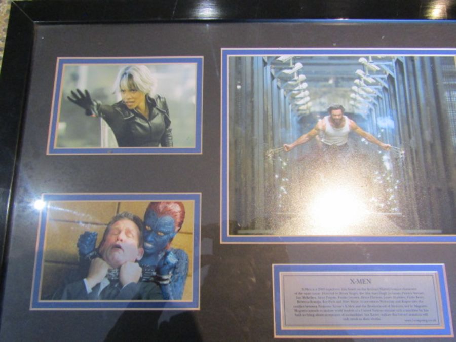 X-men collage display in frame featuring 5 stills from the film - Image 2 of 4