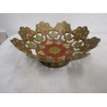 cloisonné footed bowl