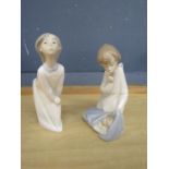 2 Lladro figurines