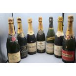 7 bottles of Champaign to include Moet & Chandon, two Pomagne, Piper-heidsieck, Clairdia, Bouvet and