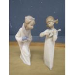 2 Lladro figurines