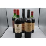 Mixture of 5 wines to include 1999 Amarone Della Valpolicella Classico, 1990 Chateau Potensac Medoc,