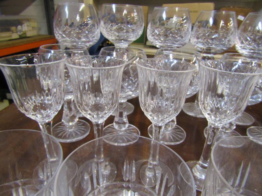 Collection of quality crystal glasses - Image 4 of 5