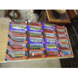 44 Boxed Gilbow die-cast Buses