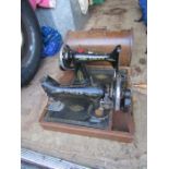 2 vintage Singer sewing machines