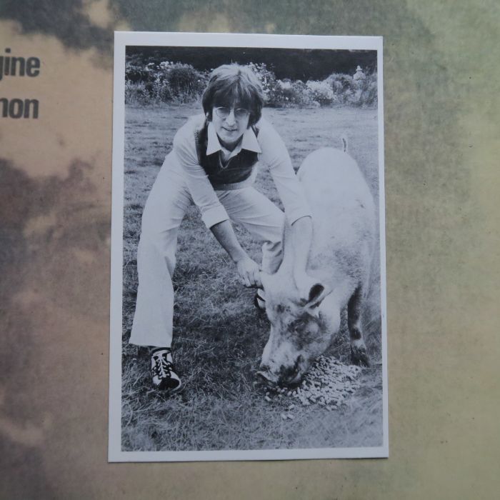 John Lennon And The Plastic Ono Band Imagine Poster Post card Beatles - Image 3 of 8