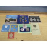 Collection of commemorative coins