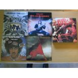 Thin Lizzy & Gary Moore 12 LP lot with Cuttings