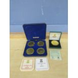Pobjoy Mint Limited crowns including Isle of Man coronation set