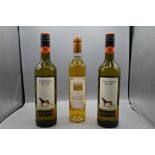 3 bottles of wine to include 2 bottles of 2020 Cimarosa Sauvignon Blanc and one bottle of 2005