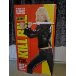 Kill Bill 2 Quentin Tarantino Large 2/3rds life size Uma Thurman promo Standee Mint condition