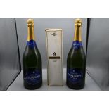 2 magnums and one bottle to include 2 magnums of Chaumet Sparkling 1 bottle of Martini Asti