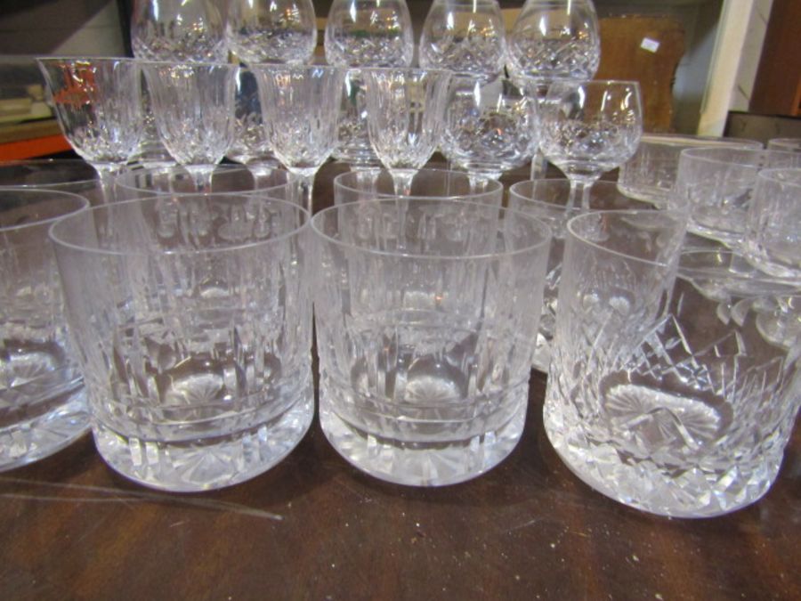 Collection of quality crystal glasses - Image 3 of 5