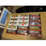 62 Boxed Gilbow die-cast Buses