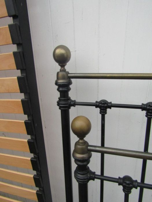 Quality metal single bed frame - Image 4 of 5