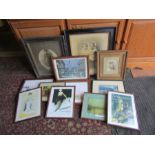 Framed prints and photographs