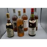 Collection of 6 different wines