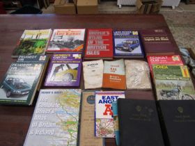 AA , motoring books, tractors, railway, ordnance survey maps etc