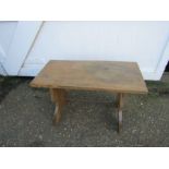 Oak occasional table