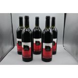 5 bottles of 2002 Amor Bendall, Gisborne pinotage