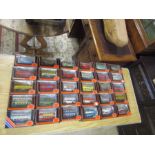 50 Boxed Gilbow die-cast Buses