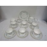 Royal Doulton 'Waverely' teaset for 6