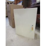 Bathroom wall cabinet with key H60cm W45cm D22cm approx