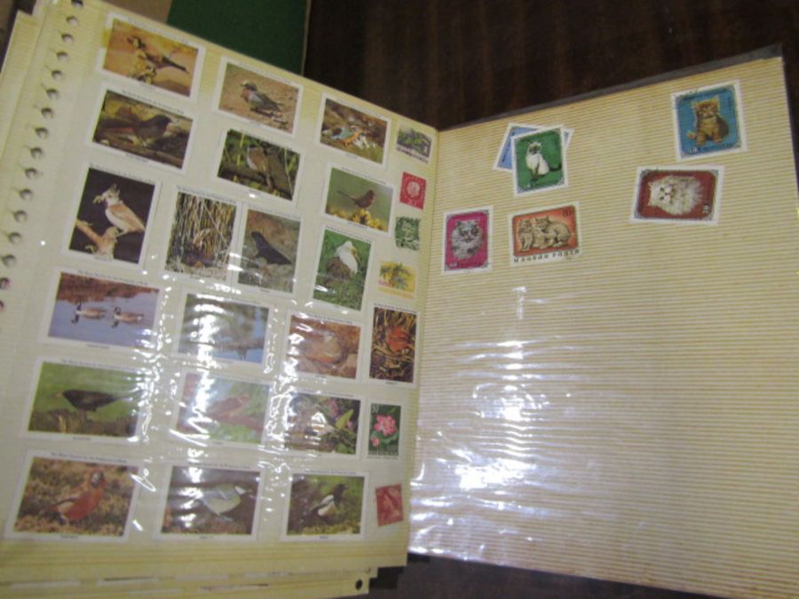 4 stamp albums/stock books with various used stamps plus one unused album - Image 27 of 28