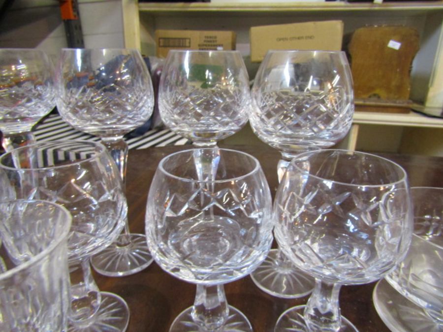 Collection of quality crystal glasses - Image 5 of 5