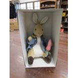 Beatrix Potter's Peter Rabbit 1990's Limited numbered collectors edition (996/2500) plush toy