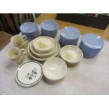 Mixed ceramic tableware