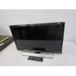 Samsung 24" LED TV with remote from a house clearance
