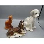 USSR foal, dog and fox