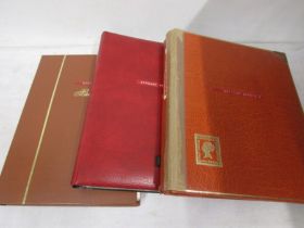 3 German stock books from early to present day. one spare, all used