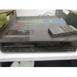 Betamax video recorder and blank tapes- with remote