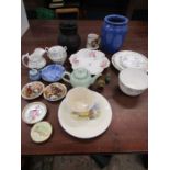 A collection of vintage china