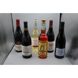 Box of 6 bottles to include 1 bottle of 2003 Chateauneuf du pape preference, Caves Saint Pierre 1